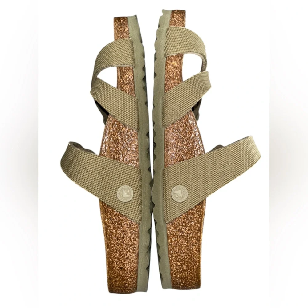 Birkenstock Franca Vegan Canvas Sandals NEW without tags or box 38/7-7.5 - Picture 6 of 9